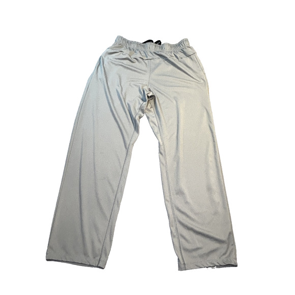 NikeDri-Fit Athletic Sweatpant Mens Med. Gray Loose Fit Drawstring - Picture 2 of 7